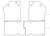 TSN01645-300-A, FLOOR PROTECTION PANELS R2 w/canvas storage bag